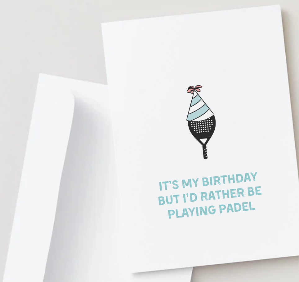 I'd rather be playing Padel